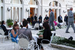 Momento conviviale al Grand Hotel